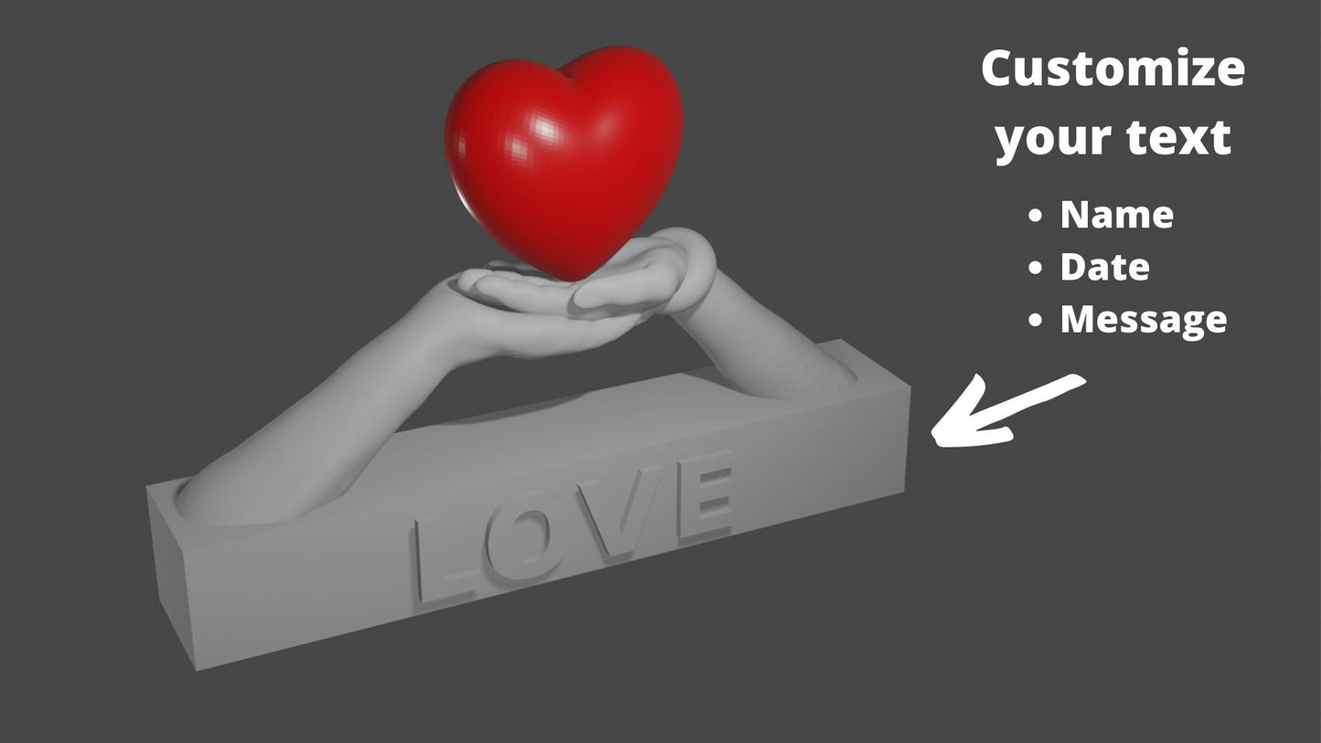 Custom Love Sculpture