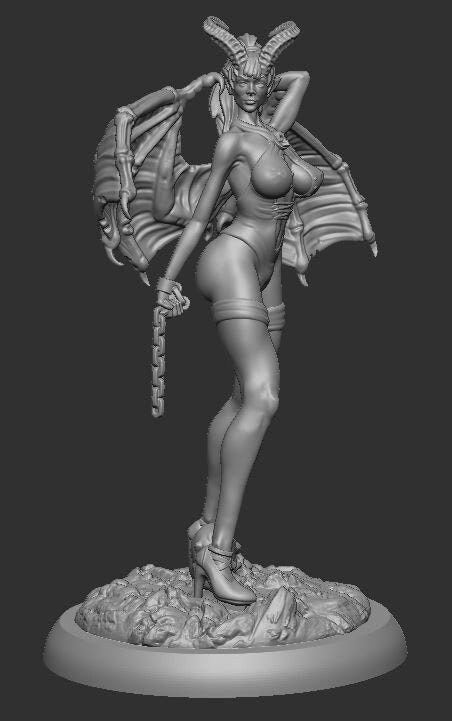 Lilith NSFW - ideal for Dungeons and Dragons and other Tabletop RPGs/Wargaming/D&D