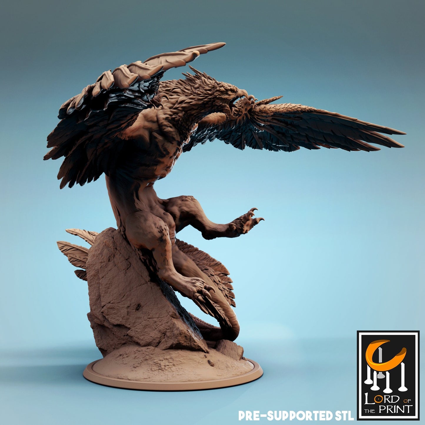 Griphon Male/Female from Lord of the Print/ Ideal for Dungeons and Dragons/ D&D / Wargaming