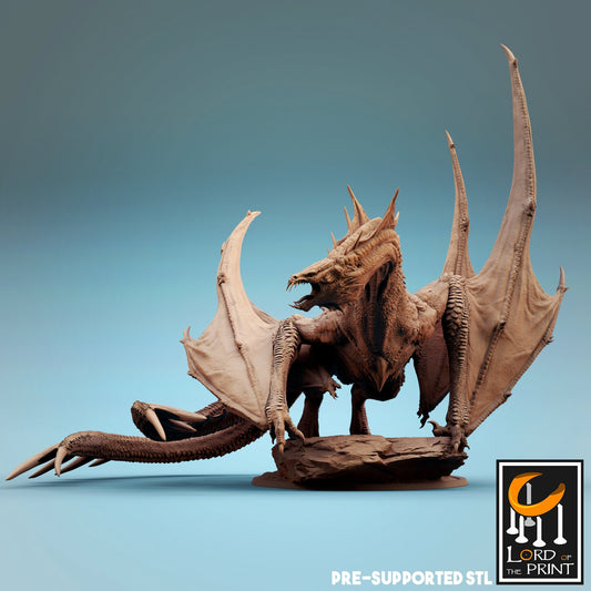 Matriarch Dragon from Lord of the Print/ Ideal for Dungeons and Dragons/ D&D / Wargaming