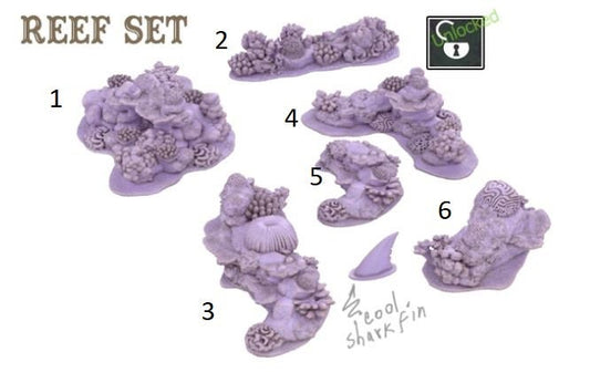 Coral Reef Set - Treasure Island