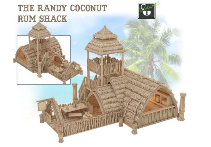 Coconut Shack - Treasure Island