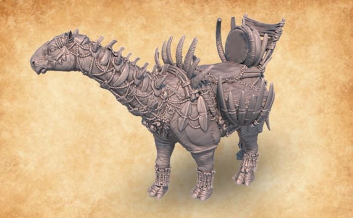 Prehistoric Paraceratherium - ideal for Dungeons and Dragons and other Tabletop RPGs/ Wargaming